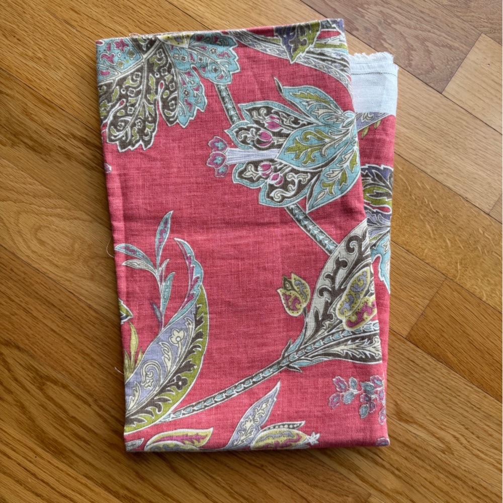 Kravet linen upholstery fabric remnant